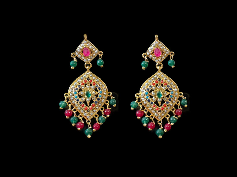 DLN23 Yashvi Rani haar with earrings ( SHIPS IN 4 WEEKS  )