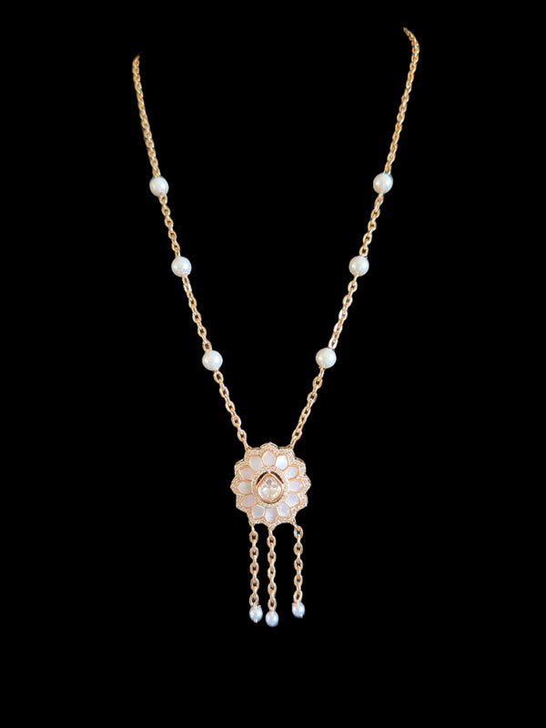 PS362 Eliza rose gold plated necklace ( READY TO SHIP )