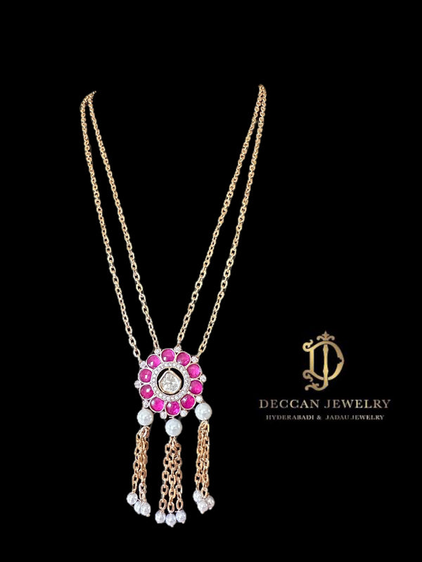 PS531 Eliza rose gold plated necklace ( READY TO SHIP )