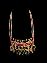 PS242 Tirmani in tourmaline  beads( READY TO SHIP  )