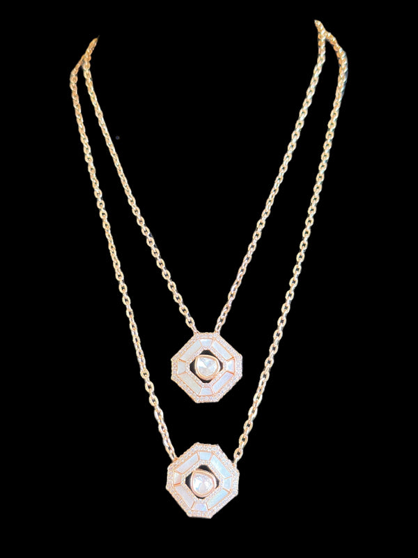 PS360 Eliza rose gold plated necklace ( READY TO SHIP )