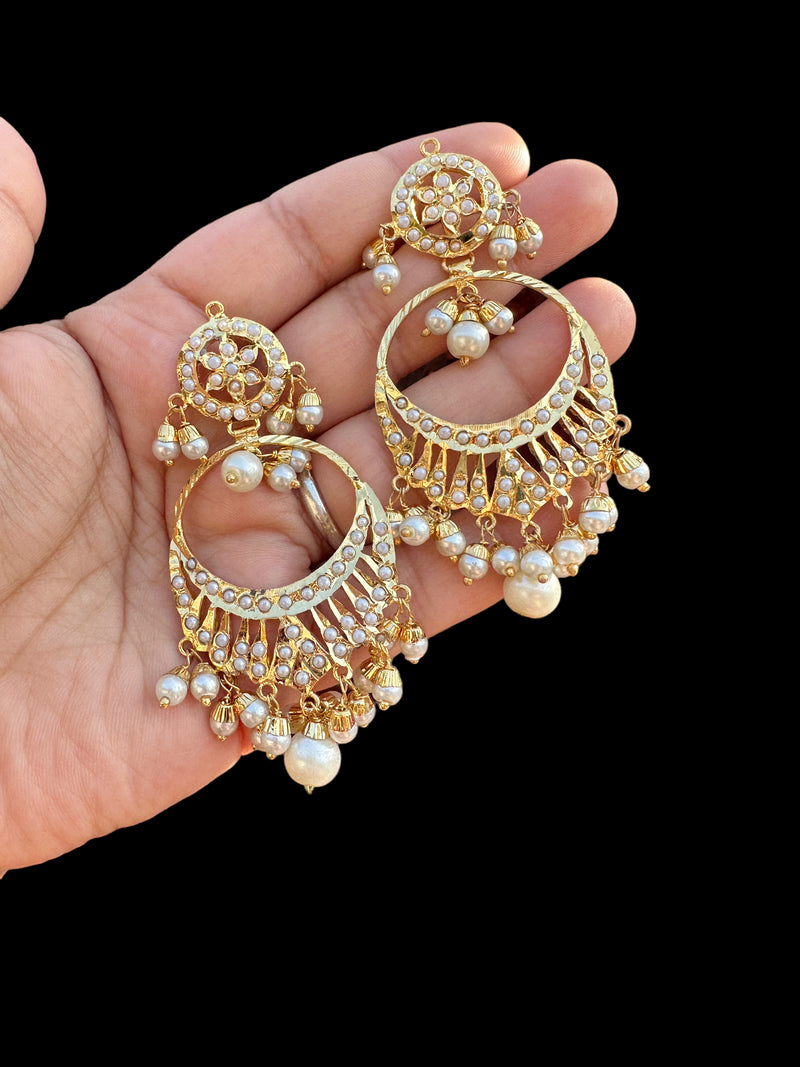 Explore Tarinika's Yamira Gold Plated Kempu Jadau Earrings