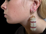 DER508R gold plated jhumka ( READY TO SHIP )