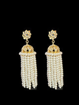 DER508W gold plated jhumka ( READY TO SHIP )