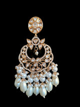 DER416 Zurain high quality Polki earrings ( READY TO SHIP)