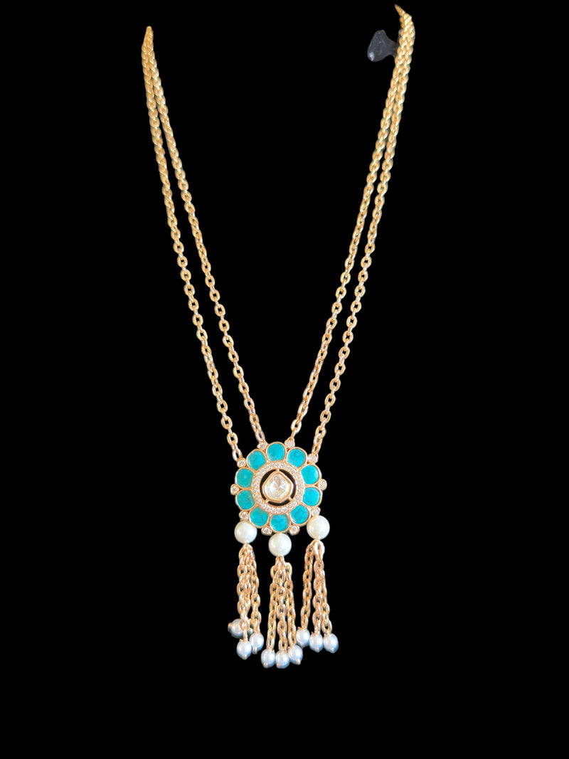 PS358 Eliza rose gold plated necklace ( READY TO SHIP )