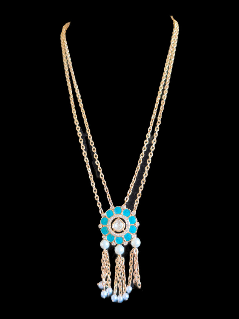 PS358 Eliza rose gold plated necklace ( READY TO SHIP )