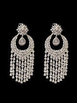 DER502 Elise silver plated earrings  ( READY TO SHIP )