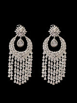 DER502 Elise silver plated earrings  ( READY TO SHIP )