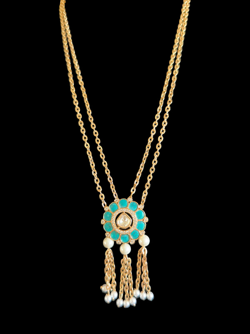 PS358 Eliza rose gold plated necklace ( READY TO SHIP )