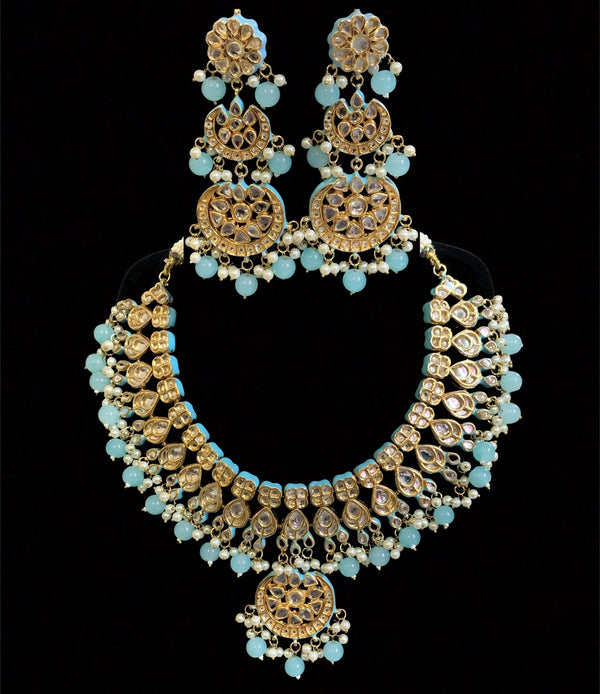 DNS111 Irina Feroza necklace set with earrings ( SHIPS IN 5 WEEKS  )