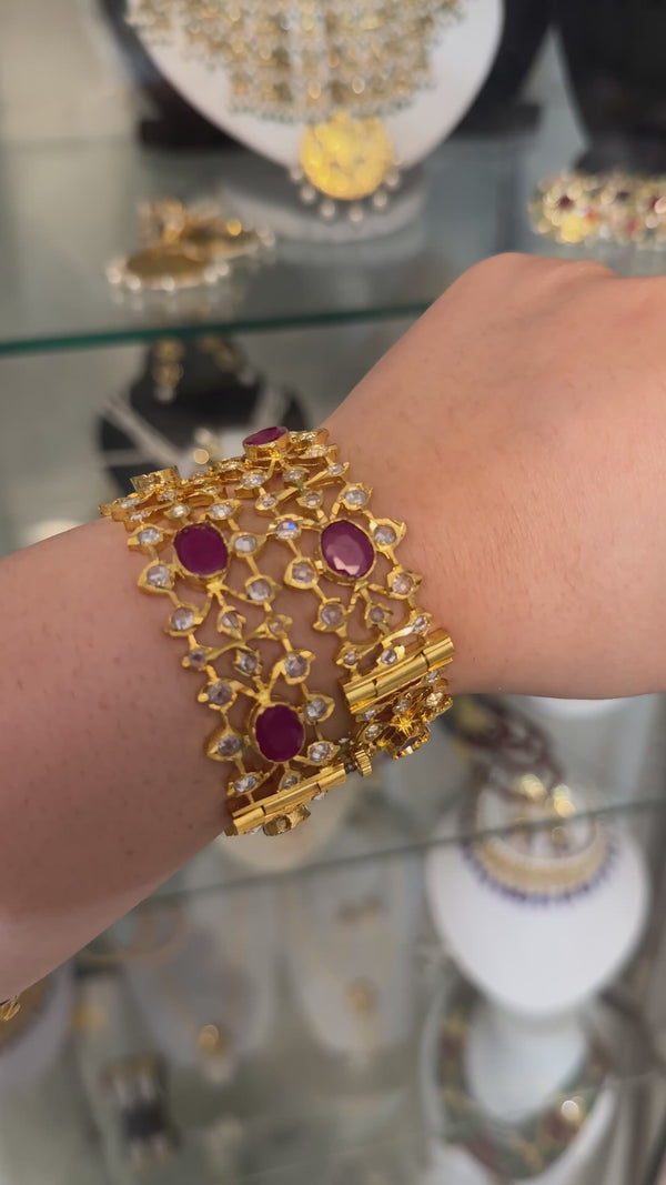 B13 Salma bangles ( RUBY )( READY TO SHIP )