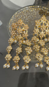 DER783 Suhaasi pearl  earrings (READY TO SHIP)