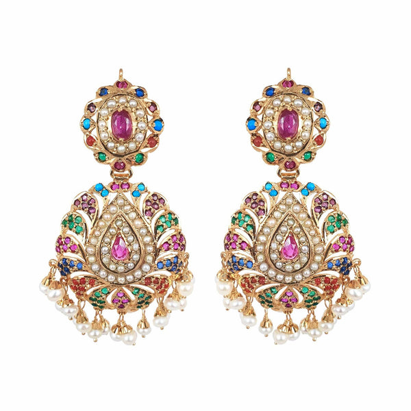 Buy P.C. Chandra Jewellers 18 kt Gold & Diamond Earrings Online At Best  Price @ Tata CLiQ