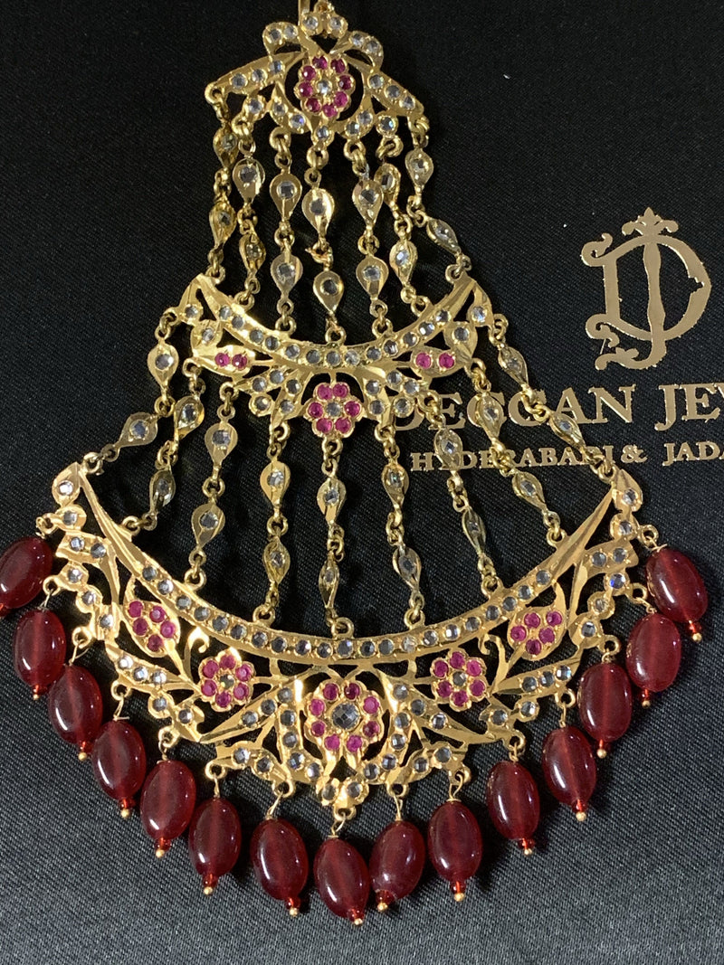 Anaita jhoomar in rubies ( SHIPS IN 3WEEKS )