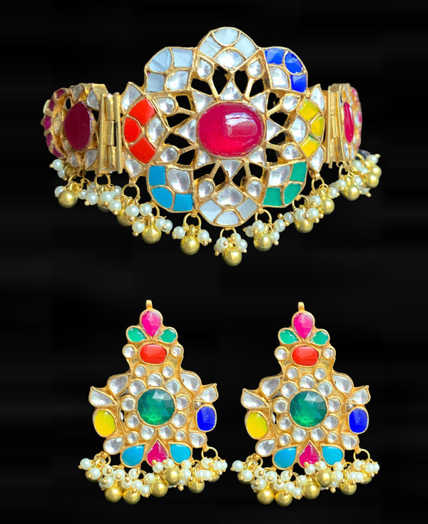 Kanika bridal choker with earrings ( READY TO SHIP )