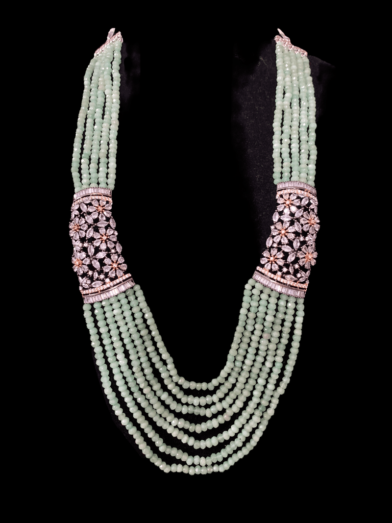 SEHBA necklace - moss green ( READY TO SHIP )