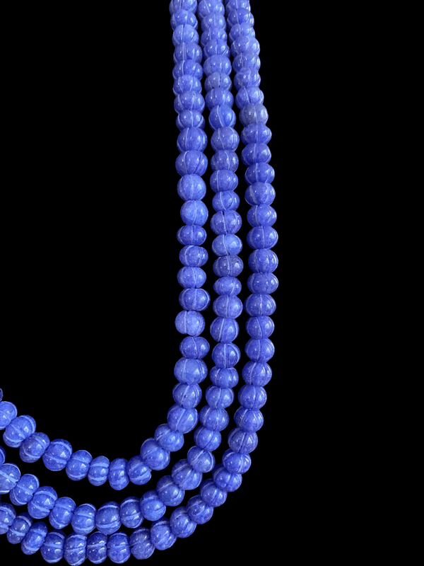 NS308 quartz  carved beads ( READY TO SHIP )