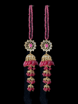 DER167 Yukti multilayer jhumka ( SHIPS IN 4 WEEKS  )