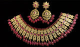 NS119 Aleezay bridal choker / necklace set ( READY TO SHIP )