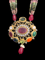 LN142 Adaya multicolor beads necklace ( SHIPS IN 3 WEEKS )