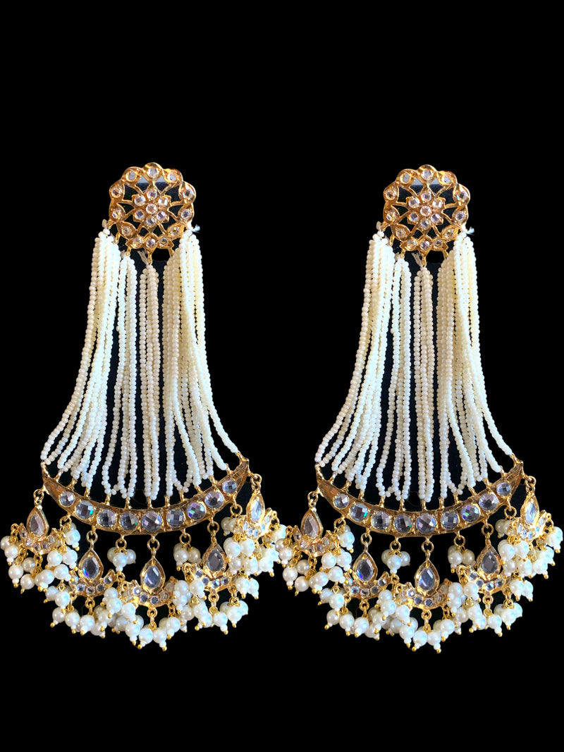 DER407 Alvira jhoomar earrings ( SHIPS IN 3 WEEKS )