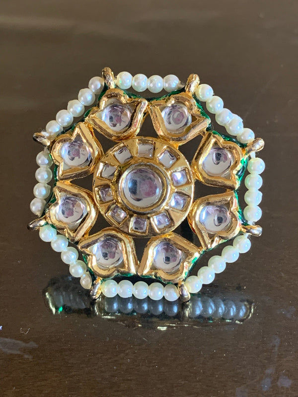 Kundan statement ring ( READY TO SHIP)