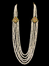 LN202 Deepa navratan fresh water pearl haar ( SHIPS IN 4 WEEKS  )