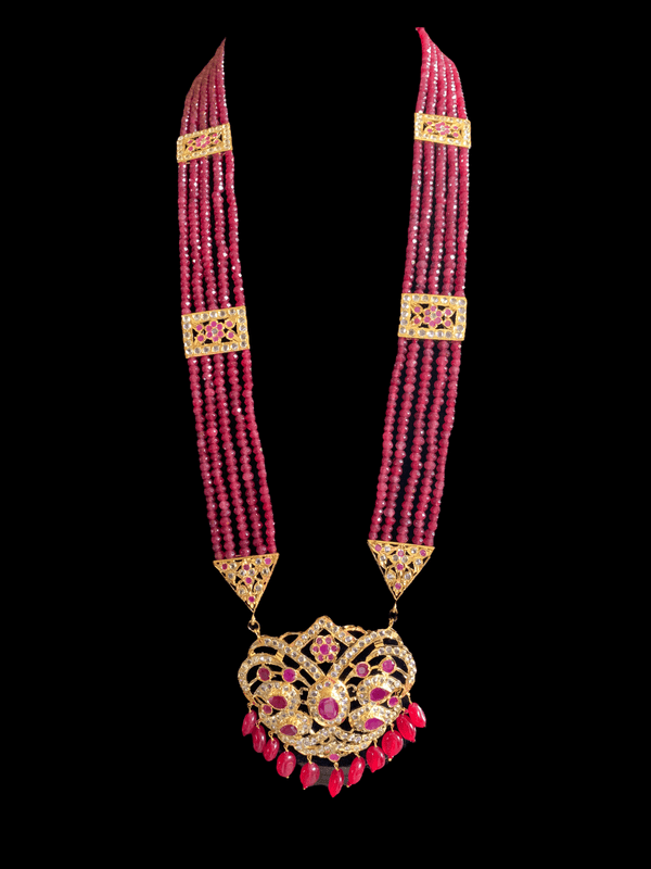 Namita Rani haar in rubies , ( SHIPS IN 3 WEEKS )