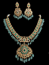 Amani emerald  necklace set (SHIPS IN 1 WEEK   )