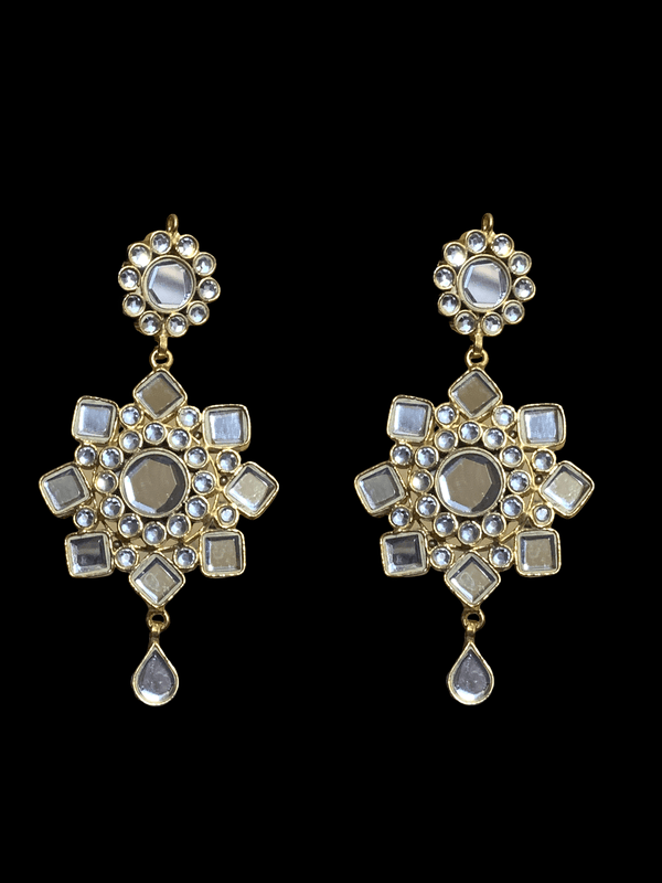 DER250 Samaa kundan earrings ( READY TO SHIP )