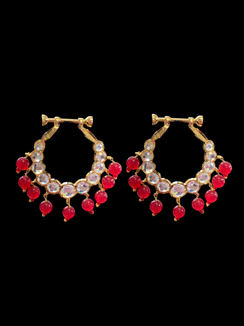 Buy Bodha - By Shivansh Brass Antique Silver Hyderabadi Chandbali Earring  With Pearls For Women Online at Best Prices in India - JioMart.