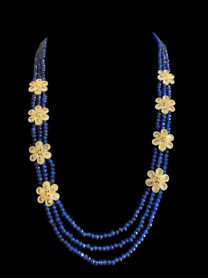 LN5 Siya multipendant necklace - blue  ( READY TO SHIP )