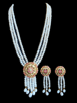 LN139  SAVAIRA freshwater pearl necklace with earrings ( READY TO SHIP)