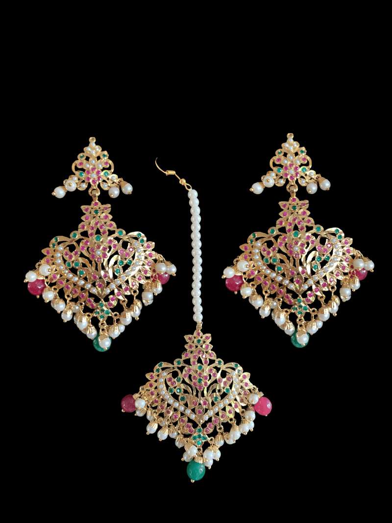 Buy Meira Jewellery Copper Royal Rajputi Moti Choker Chik Set For Women  (Golden) -Mj647 at Amazon.in