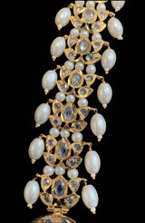 LN80 Asif jaahi haar in shell pearls   ( SHIPS IN 4 WEEKS )