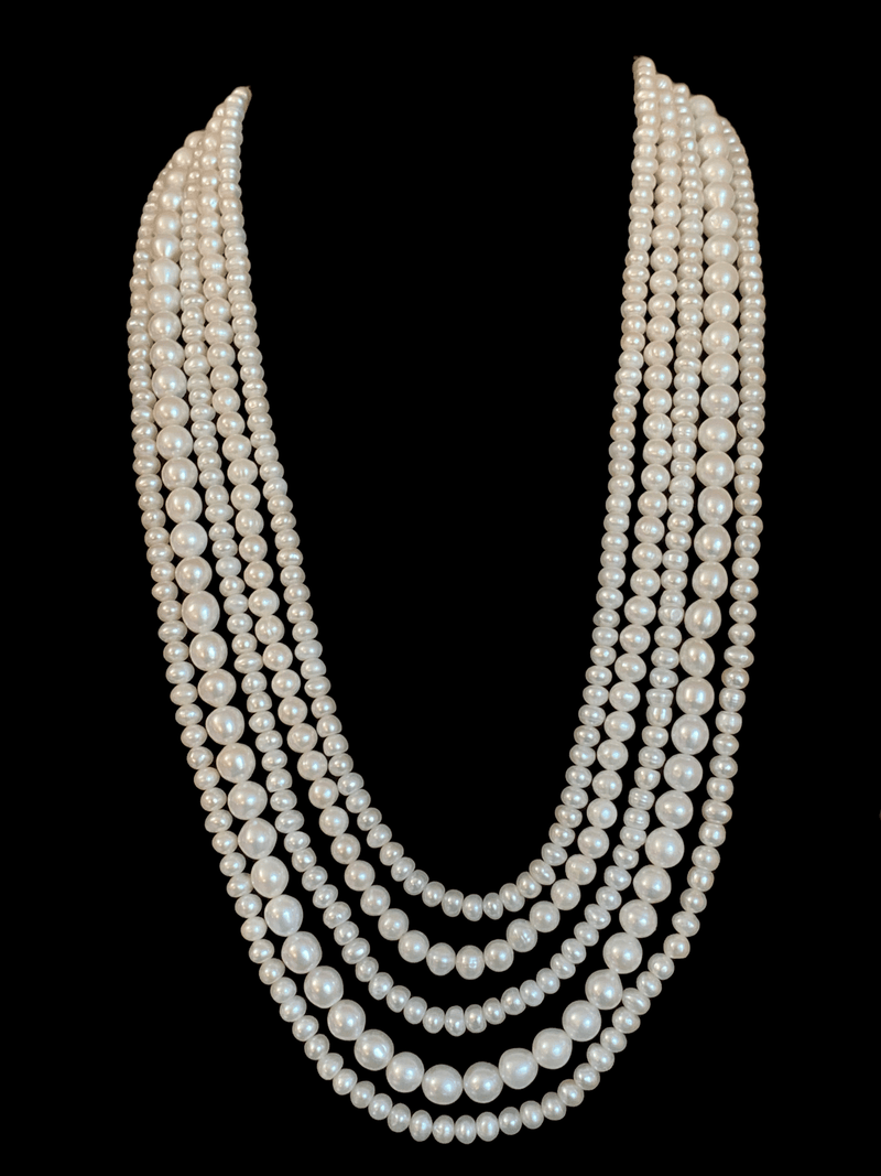 NS232 Afra freshwater pearl necklace ( SHIPS IN 4 WEEKS )
