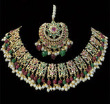 Raksha jadau necklace set ( SHIPS IN 4 WEEKS )