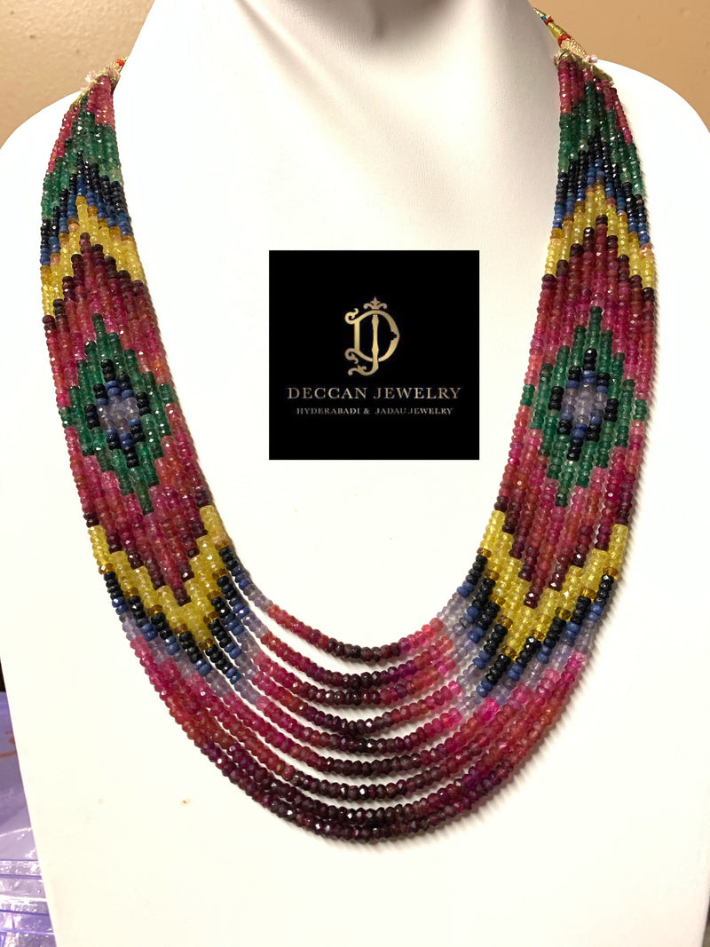 Multi-Colour Beaded Necklace - JOA00767710 - Fossil