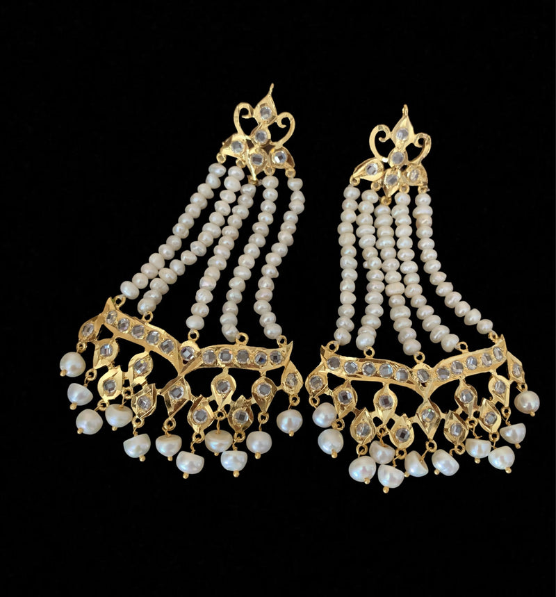 LN72  Hareem fresh water pearl rani haar ( SHIPS IN 4 WEEKS  )