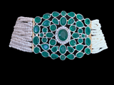 C148 Disha green   choker ( READY TO SHIP)