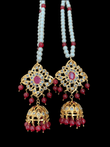 C24 Sabuhi Ruby  hyderabadi choker ( READY TO SHIP  )