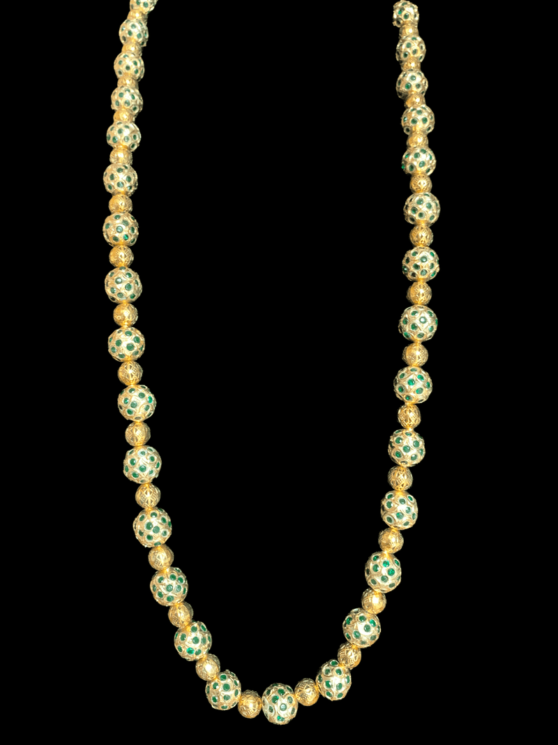 NS90 Beads necklace - green ( READY TO SHIP )