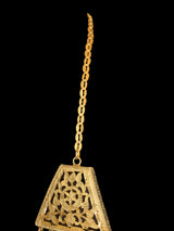 LN203 Chandan haar necklace  in gold plating  (READY TO SHIP )