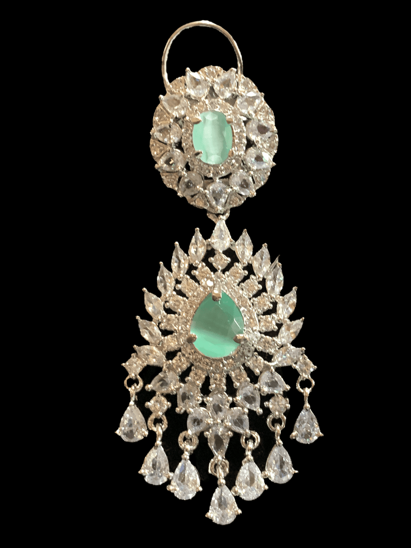 Manahil earrings -  mint DER10( READY TO SHIP )