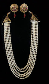 Irma natural pearls necklace ( SHIPS IN 4 WEEKS  )
