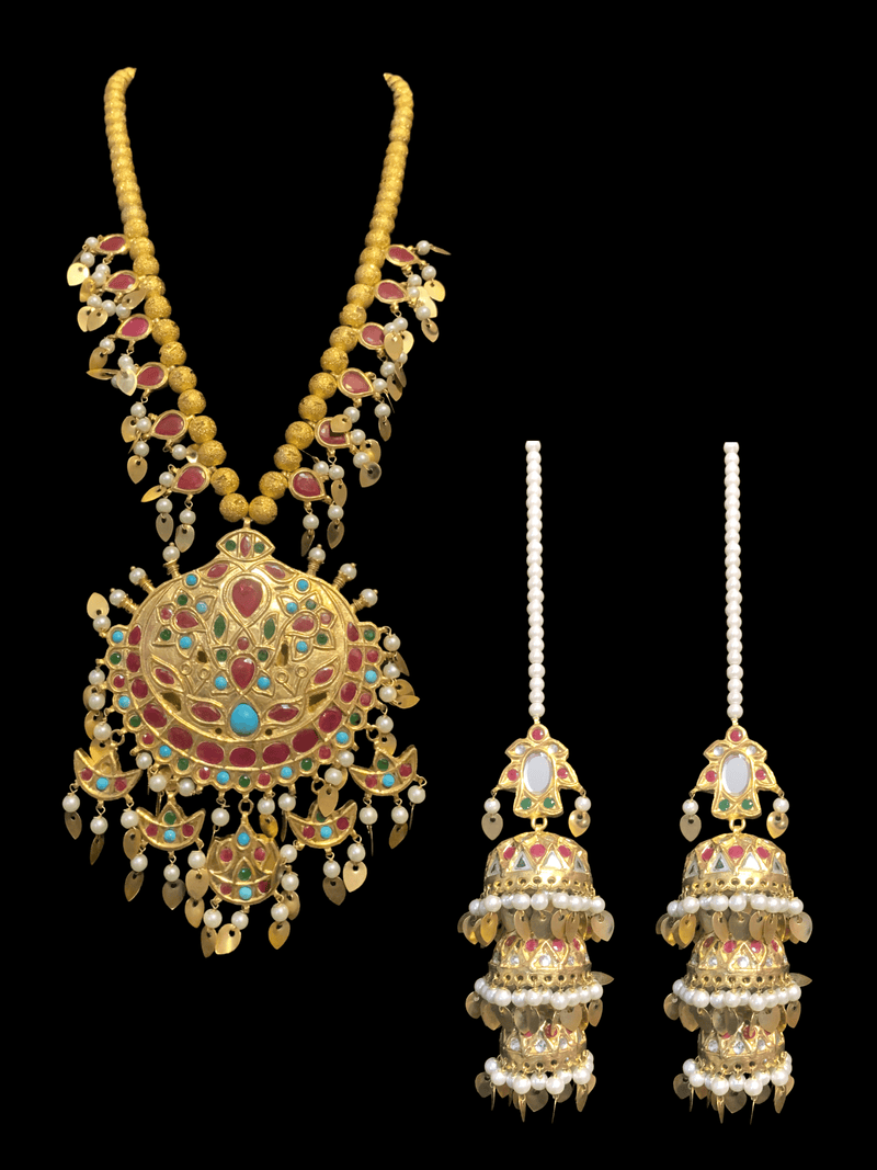 Kundan mala set deals