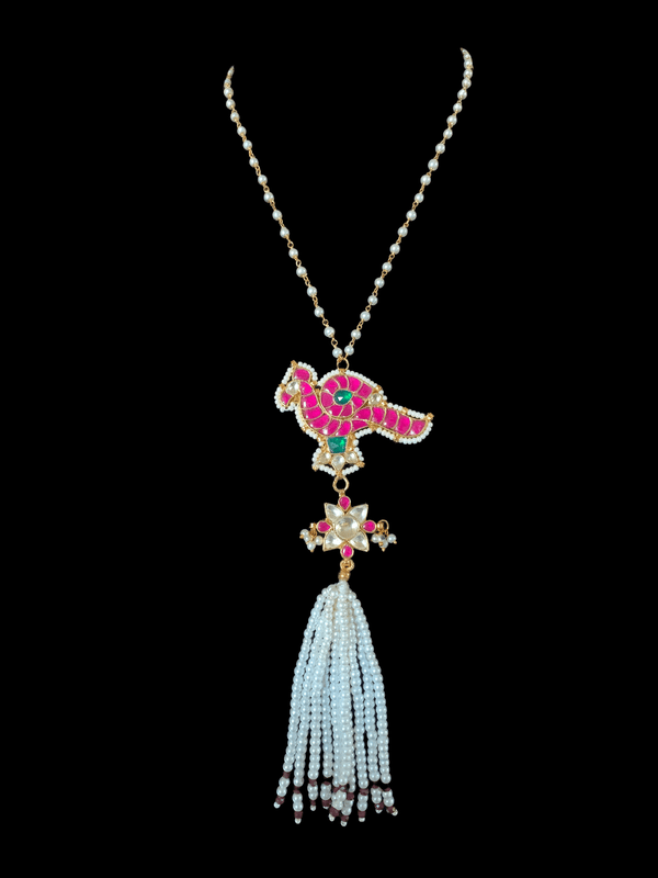 PS369 pachi kundan pendant necklace ( READY TO SHIP )