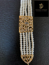 Gunjan pearl bracelet ( SHIPS IN 4 WEEKS  )