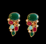 DER248 Aleena multicolor Statement earrings (READY TOSHIP)